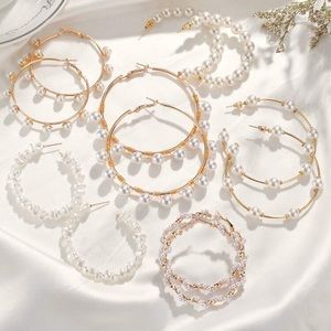 Pearl hoops